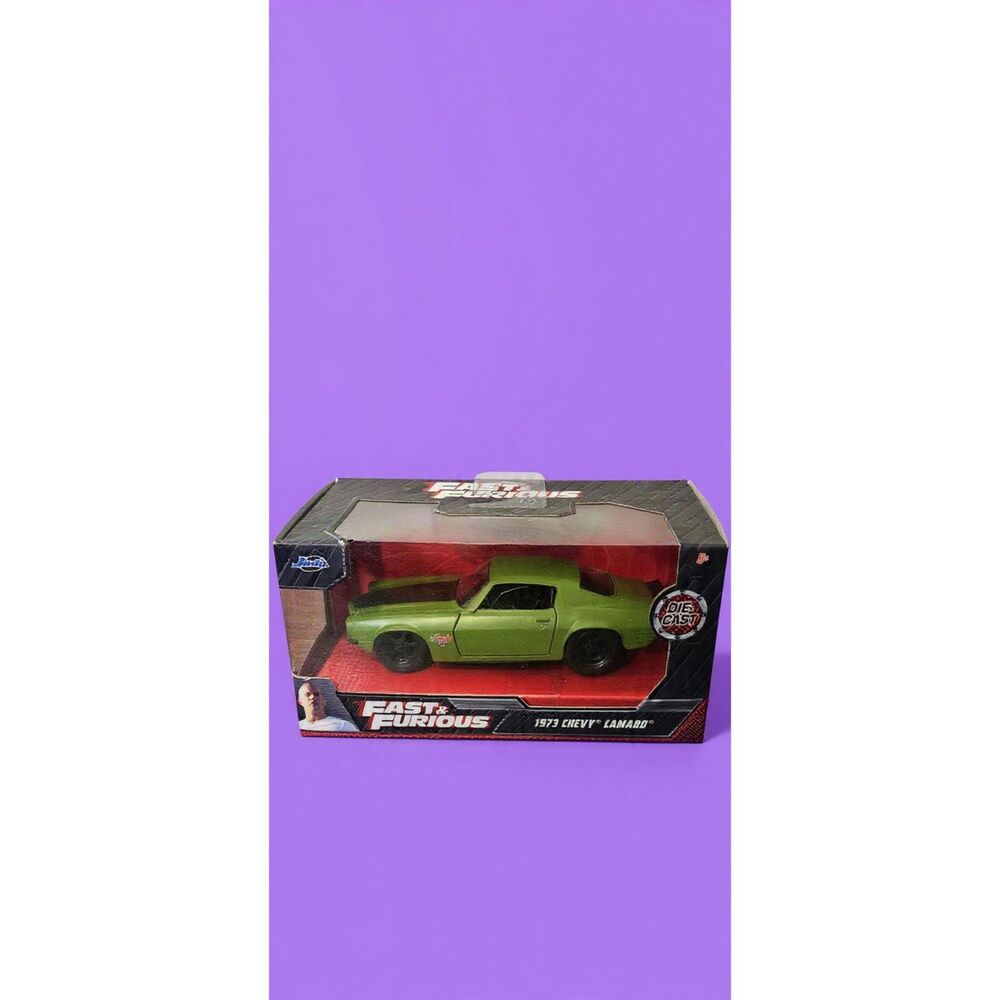 1973 Chevy Camaro Fast & Furious Die-Cast Metal Car by JADA Toys.   ITEM # 3781